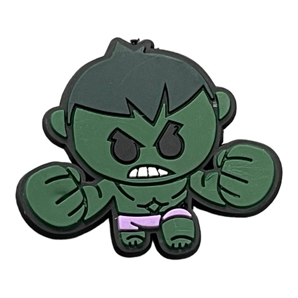 💕3/$13💕THE HULK CROC CHARM - Picture 1 of 2